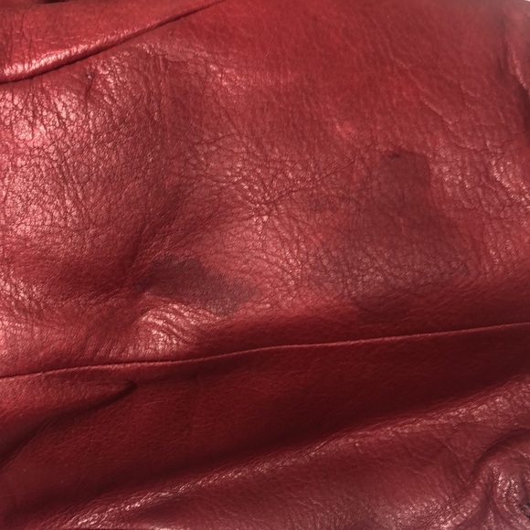 B Makousky red soft leather bag - Picture 16 of 16
